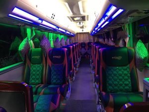 kursi penumpang bus pariwisata atlantic star