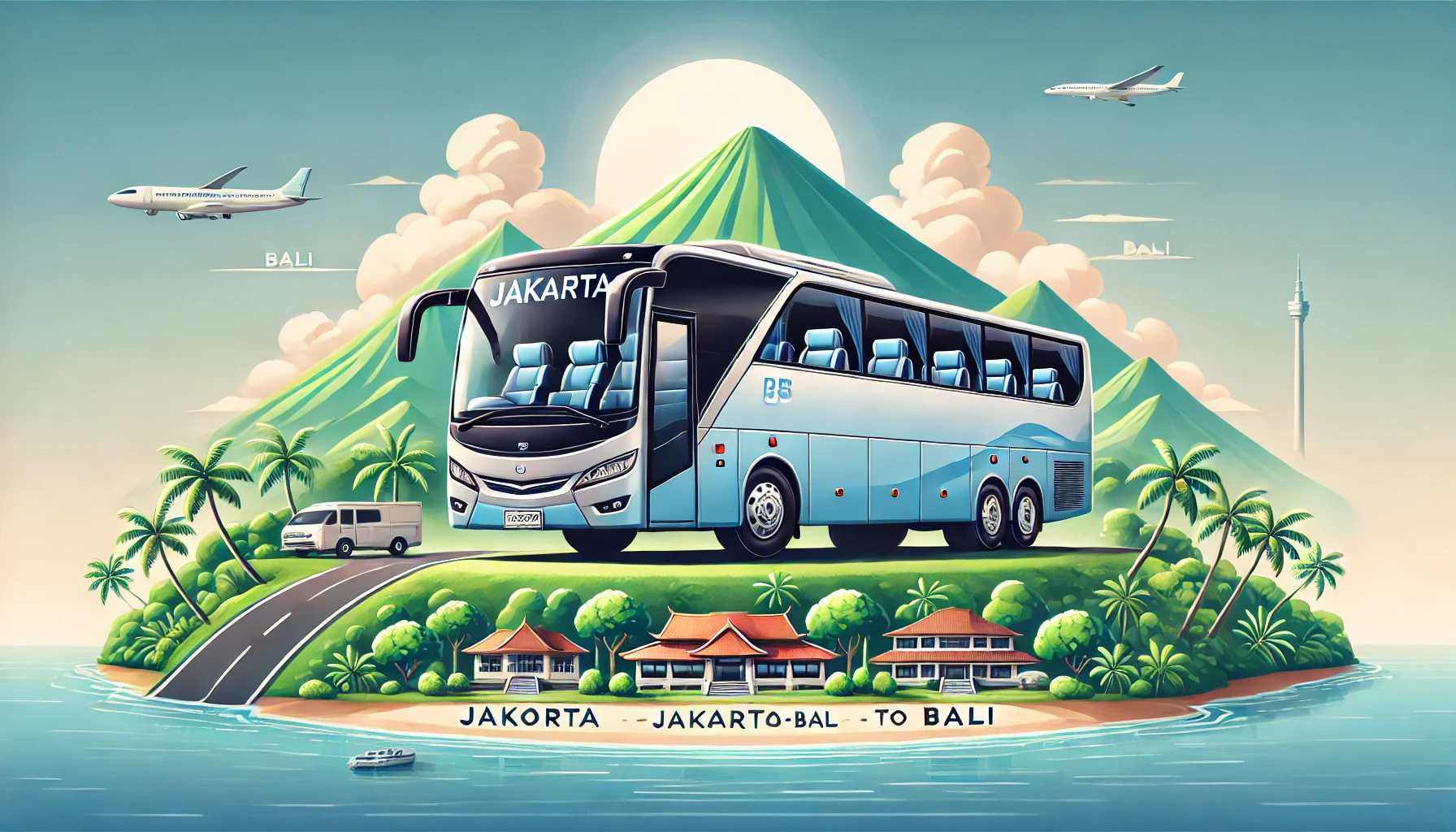 Sewa Bus Jakarta Bali