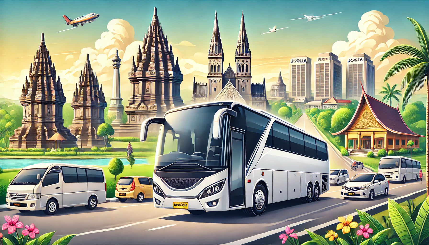 Sewa Bus Pariwisata ke Jogja